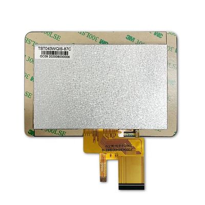480x272 4,3-calowy ekran modułu TFT LCD z CTP, godzina 12, ST7282, wyświetlacz RGB-24bit TN