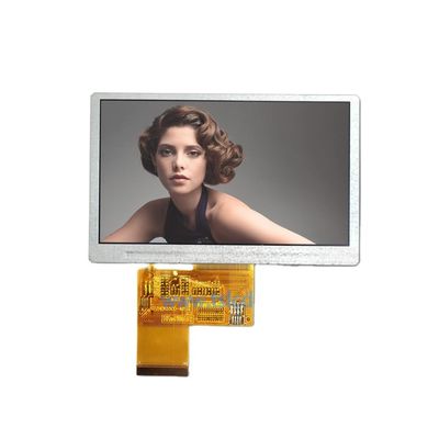 Wyświetlacz LCD Tft o wysokiej jasności 4,3 cala Rozdzielczość 480x272 WQVGA