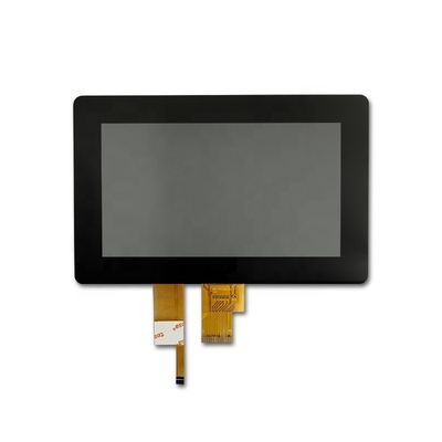 800nitowy ekran dotykowy TFT LCD, 7-calowy pojemnościowy ekran dotykowy Tft LVDS