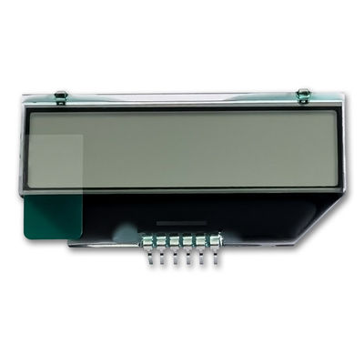 Monochromatyczny wyświetlacz LCD wodomierza, niestandardowy 7-segmentowy wyświetlacz 42x10,5 mm