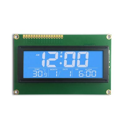 5x8 punktów Niestandardowy wyświetlacz LCD, wyświetlacz LCD 2004 70,4x20,8mm obszar aktywny
