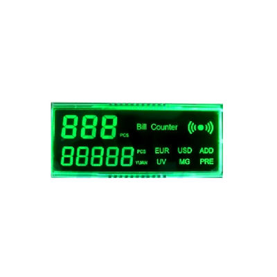 7-segmentowy wyświetlacz LCD do ważenia Energooszczędny certyfikat ISO13485