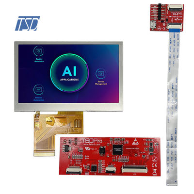 HMI 480x272 Lcd Panel TN UART 20pin, Esp32 4,3-calowy ekran modułu TFT Lcd
