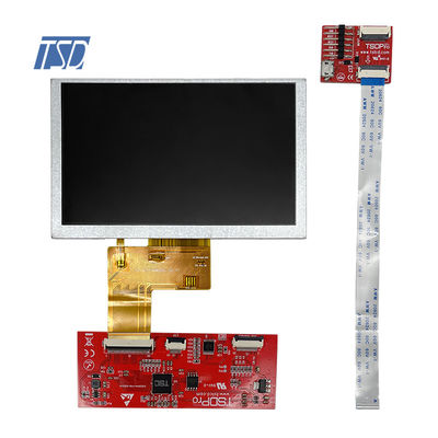 Interfejs UART Pojemnościowy moduł wyświetlacza LCD Tft 800x480 Hmi 5 cali