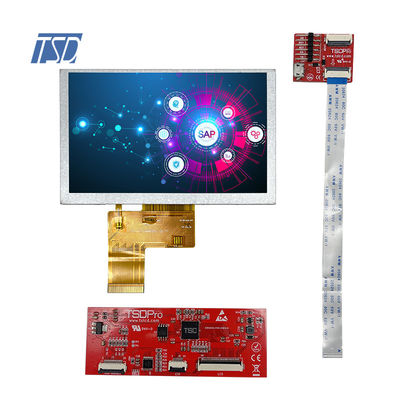 Interfejs UART Pojemnościowy moduł wyświetlacza LCD Tft 800x480 Hmi 5 cali
