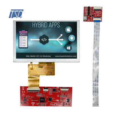 RTP 800x480 5-calowy moduł wyświetlacza LCD Tft Interfejs HMI UART