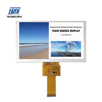 TSD Niestandardowy 7-calowy moduł wyświetlacza CTP TFT LCD 1000 nitów 800x480 PN TST070MIWN-10