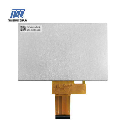 5-calowy 800x480 IPS Glass 500 nitów Transmisyjny ekran LCD 5-calowy moduł interfejsu LVDS