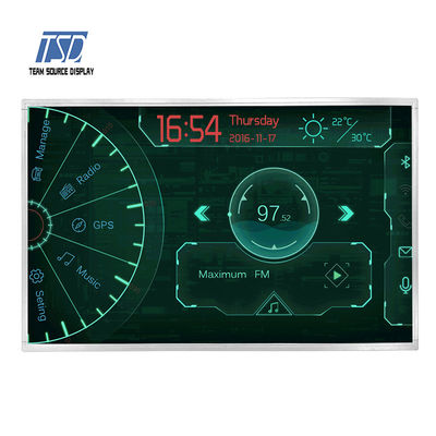 850 nitów 15,6-calowy samochodowy wyświetlacz LCD z interfejsem LVDS