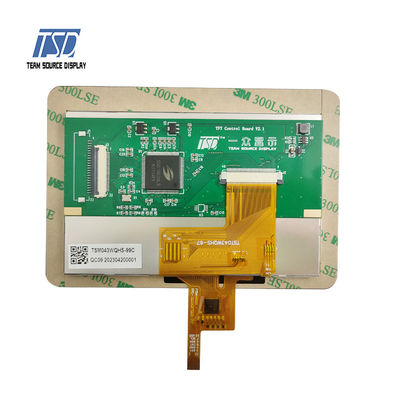 Interfejs MCU TSD 600 nitów TFT Panel LCD 4,3 cala Rozdzielczość 480x272