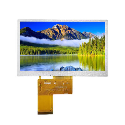 5-calowy ST7252 IC 300 nitów Poziomy wyświetlacz LCD do urządzeń przemysłowych