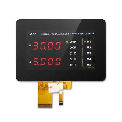 480x272 4,3-calowy ekran modułu TFT LCD z CTP, godzina 12, ST7282, wyświetlacz RGB-24bit TN
