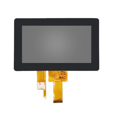 7 pojemnościowy moduł TFT LCD 800x480 800cd / M2 Jasność interfejsu RGB