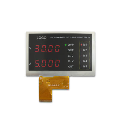1000cd / M2 Zewnętrzny wyświetlacz LCD, 4,3 cala Tft Lcd 50 tys. godzin podświetlenia