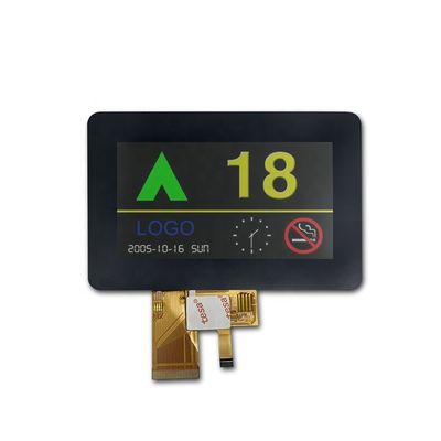 4,3-calowy wyświetlacz TFT LCD z ekranem dotykowym 480x272 punktów Anti Glare ST7283