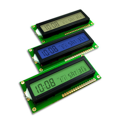 Wyświetlacz LCD 16x2 znaków 3,3 V 122x44x12,8 mm Zarys 6 kąt na godzinę