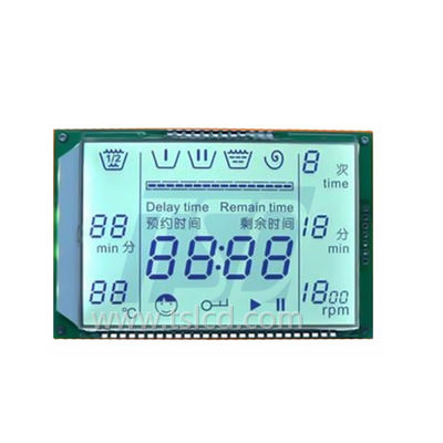 Wyświetlacz LCD pralki FSTN, monochromatyczny ekran LCD o wysokiej wydajności