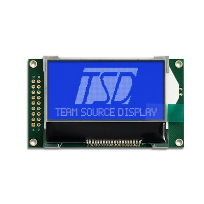 Niestandardowy moduł transfleksyjny FSTN pozytywny 128x64 COG graficzny monochromatyczny wyświetlacz LCD
