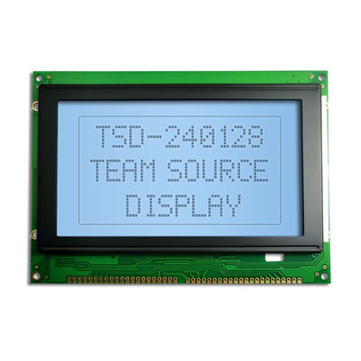 240X128 STN Żółty niebieski pozytywny moduł graficzny monochromatyczny wyświetlacz LCD COB
