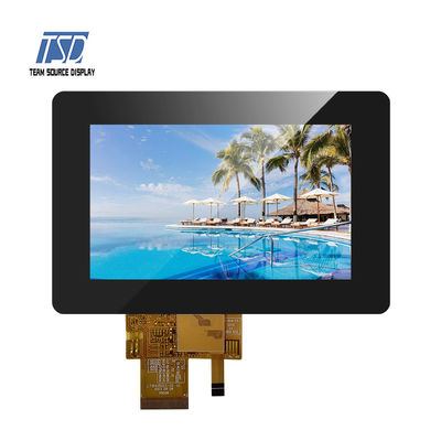 ILI5480 IC 500nits 5-calowy wyświetlacz TFT LCD 800x480 z interfejsem TTL Ekran TFT LCD