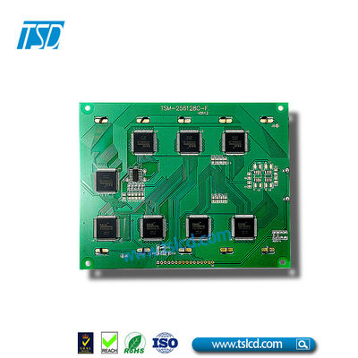 256x128 STN FSTN COB Moduł LCD z niebieskim i żółtym zielonym podświetleniem