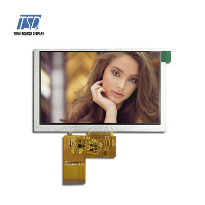 5-calowy interfejs TTL Moduł wyświetlacza IPS TFT LCD 800xRGBx480