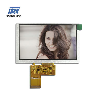 Interfejs RGB 800xRGBx480 5-calowy moduł wyświetlacza IPS TFT LCD
